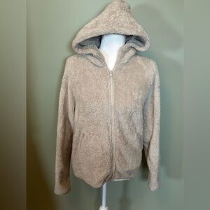 TNA  Aritzia Teddy Sweater Zip up SZ Small